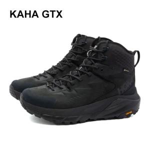 HOKA ONEONE ホカ オネオネ スニーカー 1112030  KAHA GTX BPHN BLACK ブラック メンズ 靴 ゴアテックス 防水 Vibram ビブラムソール トレッキングシューズ 登山｜the-importshop