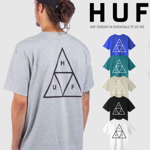 【在庫処分】 HUF TS00509 M ESSENTIALS TT S/S TEE tシャツ ハフ ロンt メンズ 夏 綿100％ コットン オシャレ ストリート カジュアル ギフト｜the-importshop