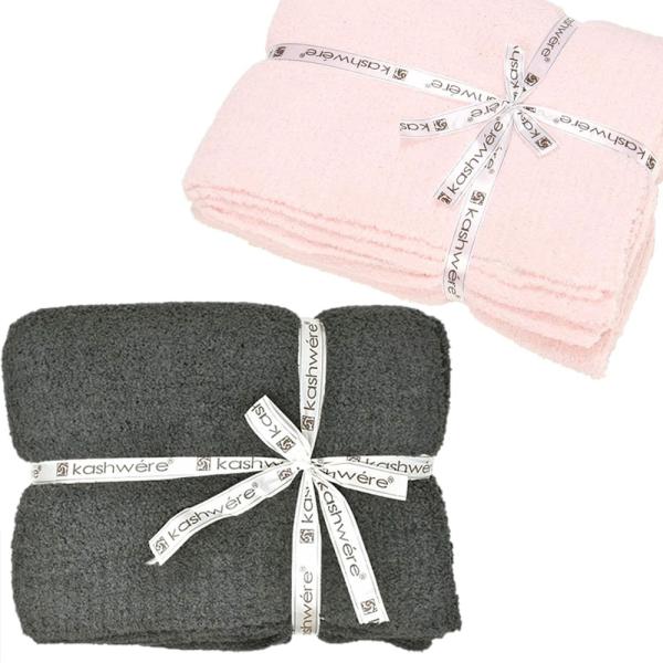 【並行輸入品】 Kashwere カシウエア T-30 Throw Solid ブランケット ブラン...