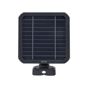 RITEX ムサシ RITEX 充電式カメラ用ソーラーパネル C