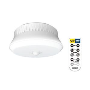 乾電池式　屋外用センサーシーリングライト　リモコン付　LED-165｜セキュリティ王 ヤフー店