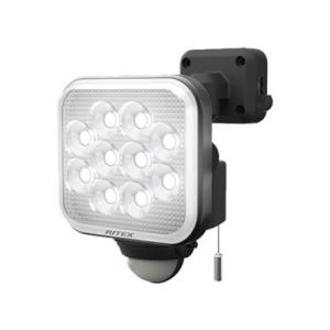 12W×1灯 フリーアーム式LEDセンサーライト（常時点灯可）　LED-AC1012