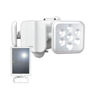 ムサシ RITEX LEDセンサーライト C-AC8160 防犯カメラ 8W×2灯 照らす