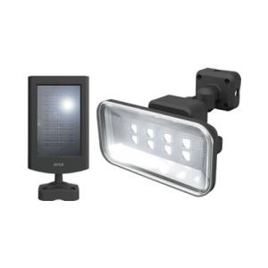 ムサシ RITEX LEDセンサーライト C-AC8160 防犯カメラ 8W×2灯 照らす