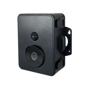 液晶画面付・防雨型センサーカメラ　microSDカード録画式　乾電池、ACアダプター両対応　SD25...