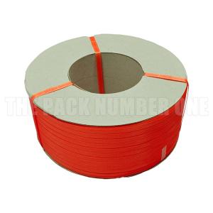 PPバンド 12mm幅Ｘ3000m巻 単品 レッド（赤）