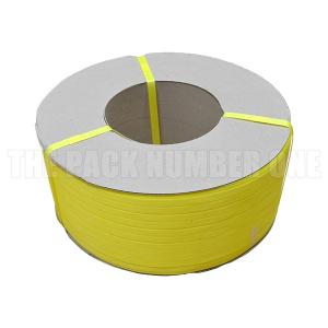 PPバンド 15mm幅Ｘ2500m巻 単品 イエロー（黄色）