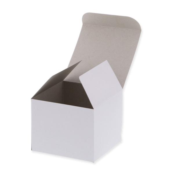 HEIKO 箱 白無地汎用ボックス 人形箱6 20枚（内寸法：100×100×高80mm）