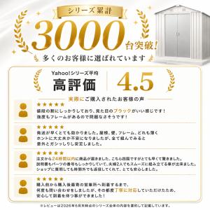 【個人様もお届け】フレーム式 物置 屋外 大型...の詳細画像4