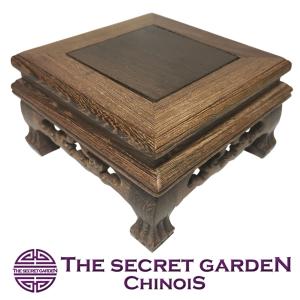 THE-SECRET-GARDEN シノワズリ スツール 陶器椅子 花鳥柄 ホワイト