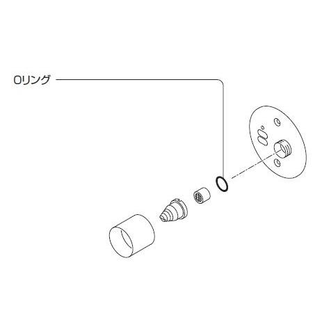 TOTO正規取扱店　TYH721純正品　1個　メール便送料無料   Ｏリング オートボール　自動水栓...