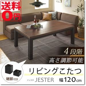 HAGiHARA（萩原） 高さ4段階調節 ツートンカラーのリビングコタツ