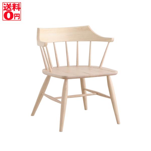 【送料無料】シロカ　ダイニングチェア　２脚セット　無垢座面　