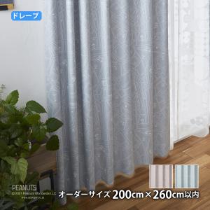 スミノエ ドレープカーテン Carre/カレ(オーダーサイズ 幅200cm×丈