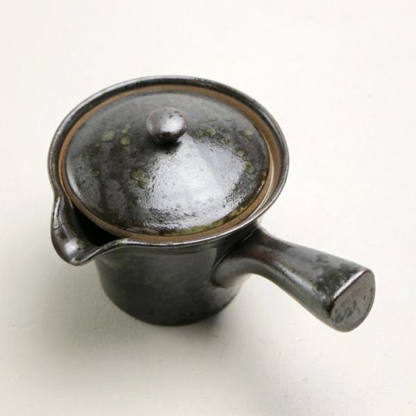 急須 おしゃれ 陶器 伊万里 黒釉 楽らく急須 大 和食器 煎茶道具 茶器 きゅうす 日本製
