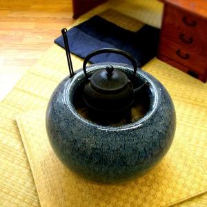 火鉢 陶器 メダカ鉢 睡蓮鉢 プランター 信楽焼 明治型