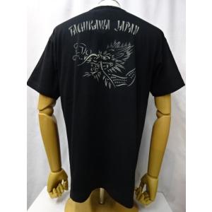 バズリクソンズ BUZZ RICKSON'S  GOVERNMENT ISSUE S/S T-SHIRT 　”TACHIKAWA JAPAN”　　BR79402-119 BLACK 　ミリタリープリントTシャツ　官給品｜the-whites-wolf