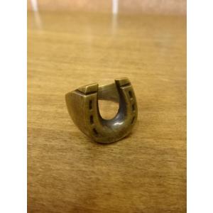 ドライボーンズ　Dry Bones　Brass Horse Shoe Ring　DAS-377A　ブ...