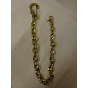 インセプション INCEPTION　　Fホールカラビナウォレットチェーン（ブラス）　　IPC-02