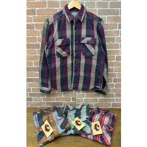 JELADO（ジェラード） 長袖 フランネル シャツ ショート丈 サイズS〜XL