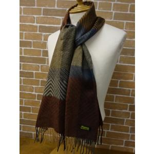 ダッパーズ DAPPER’S Multi Herringbone Cashmink Scarf by...