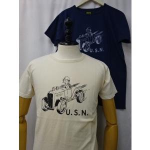 ダッパーズ Dapper's　Military Crew Neck Tee Standard Sew...