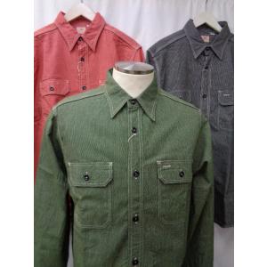 SUGAR CANE シュガーケーン ランダム パッチワーク ワークシャツ