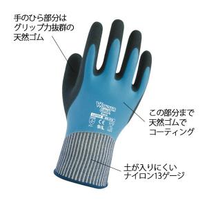 ゴム手袋 ワンダーグリップアクア 作業手袋 3...の詳細画像1