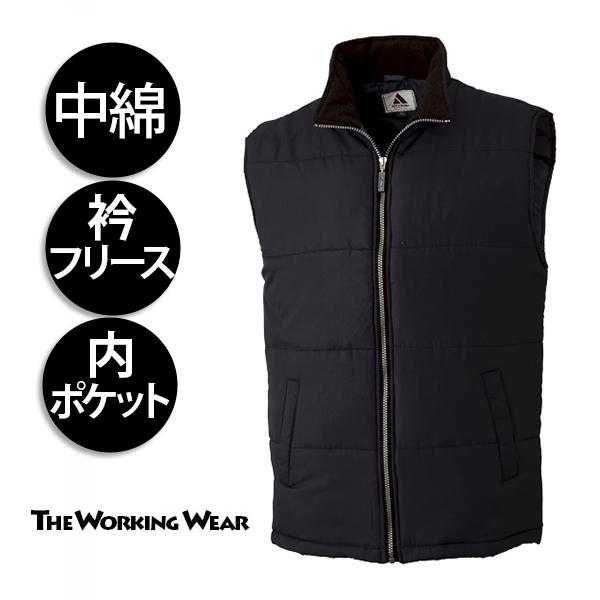 防寒ベスト 防寒着 防寒服 作業服 作業着 防寒 390-0 3L 4L 5Lサイズ 軽量 中綿 ベ...