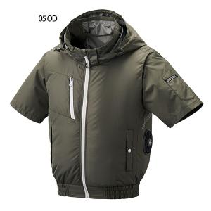 空調風神服 半袖ブルゾン HUMMER 884...の詳細画像1