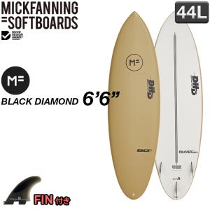 サーフボード MFソフトボード BLACK DIAMOND 6'6 2023年