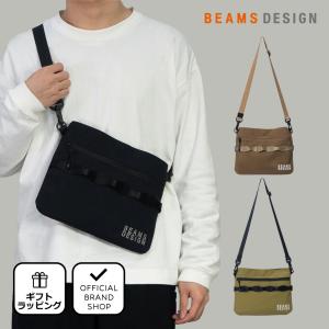 【正規販売店】【50%OFF】BEAMS DESIGN EMBROIDERY サコッシュ【BMMH3KS1】 ［ビームス デザイン］ メンズ ユニセックス バッグ カバン ショルダー ポシェット