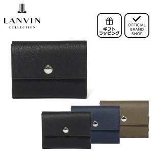 LANVIN COLLECTION 【正規販売店】LANVIN couleur du vin かぶせ長財布
