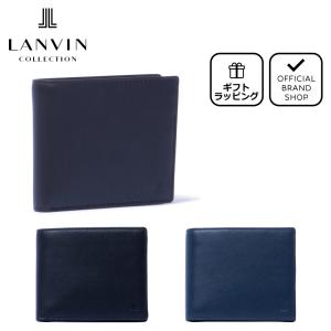 LANVIN COLLECTION 【正規販売店】LANVIN DEER SKIN 小銭入れ付き折り