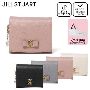 【正規販売店】JILL STUART Honey 折り財布 ［ジル スチュアート]折りたたみ 二つ折り ブランド 本革 レザー 小さめ コンパクト ワンポイント きれいめ 上品