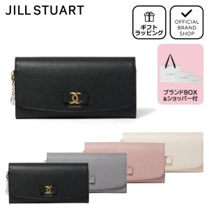 【正規販売店】JILL STUART Honey 長財布 ［ジル スチュアート]長財布 かぶせ ブランド 本革 レザー 大容量 ワンポイント きれいめ 上品 かっこいい おしゃれ
