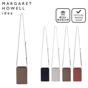 【50%OFF】【正規販売店】MARGARET HOWELL idea トパズ スマホショルダー ［マーガレット・ハウエル アイデア］ レディース バッグ カバン ポシェット レザー