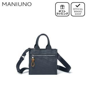MANIUNO 【正規販売店】MANIUNO イタリアンレザー スクエアミニトート