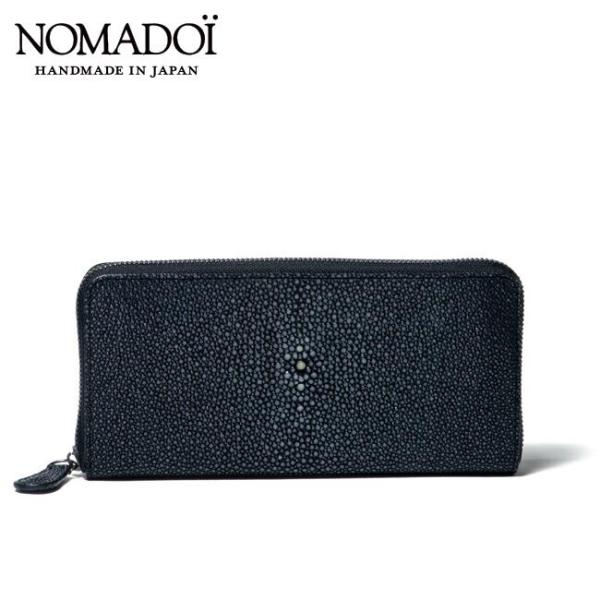 【正規販売店】NOMADOI ガルーシャ ラウンドファスナー長財布 ［ノマドイ］ メンズ レザー エ...