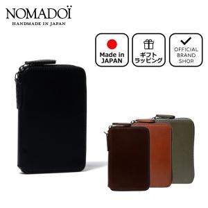 【正規販売店】【Begin掲載】NOMADOI アラバマ ミドルラウンド折り財布 ［ノマドイ］ メンズ ミニ財布 折財布 二つ折り コンパクト 本革