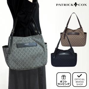 【正規販売店】PATRICK COX ナイロンキングス ハンド ［パトリック・コックス］ レディース バッグ カバン 軽量 軽い モノグラム｜thebagmania