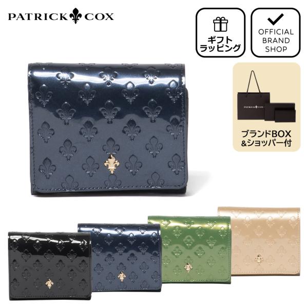 【正規販売店】【GLOW掲載】PATRICK COX グリッターリリー 折り財布 ［パトリック・コッ...