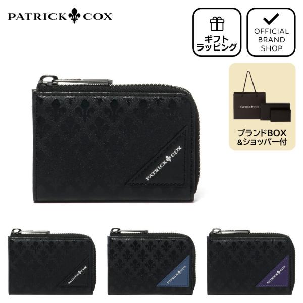 【正規販売店】PATRICK COX BLACK KINGS 小銭入れ ［パトリック・コックス］ メ...