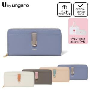 U by Ungaro 【正規販売店】U by ungaro シルヴィー 外ポケット長財布