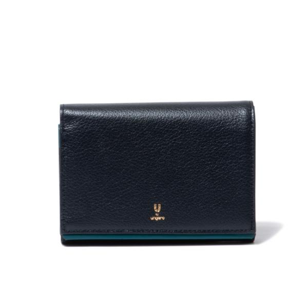 【正規販売店】U by ungaro ソフィア L字ファスナー折り財布 ［ユーバイ ウンガロ］ レデ...