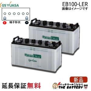 バッテリ YUASA G.S EB100 YUASA GS 新品未使用 EBグランドスターシリーズ (端子形状分類 EB100 パーツ