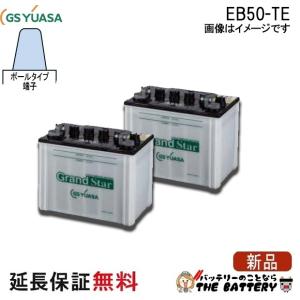 GSユアサ 2個セット 保証付 EB120 TE サイクルバッテリー ポールタイプ