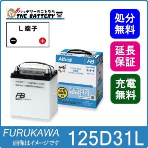 125D31L バッテリー 自動車用 古河 アルティカ ハイグレード｜thebattery