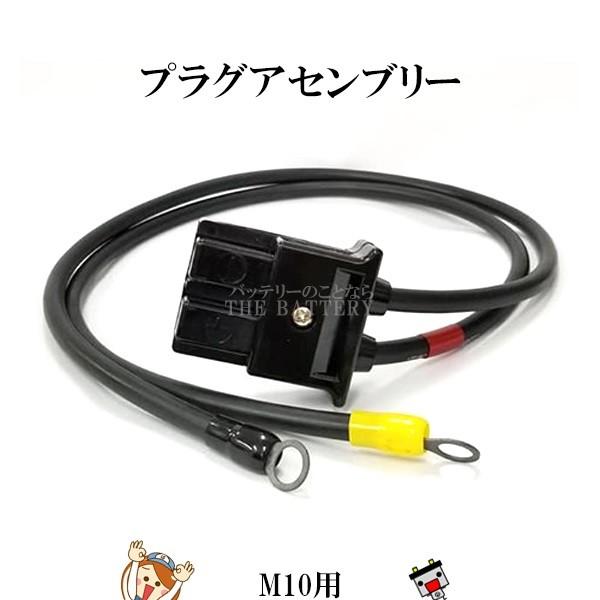 P-D1 M10 プラグ アッセンブリー GS YUASA SBコネクター付コード