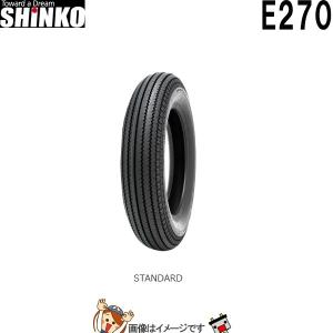 5.00-16 72H TT E270 フロント リア チューブタイヤ シンコー shinko タイヤ　アメリカン｜バッテリーのことならザバッテリー
